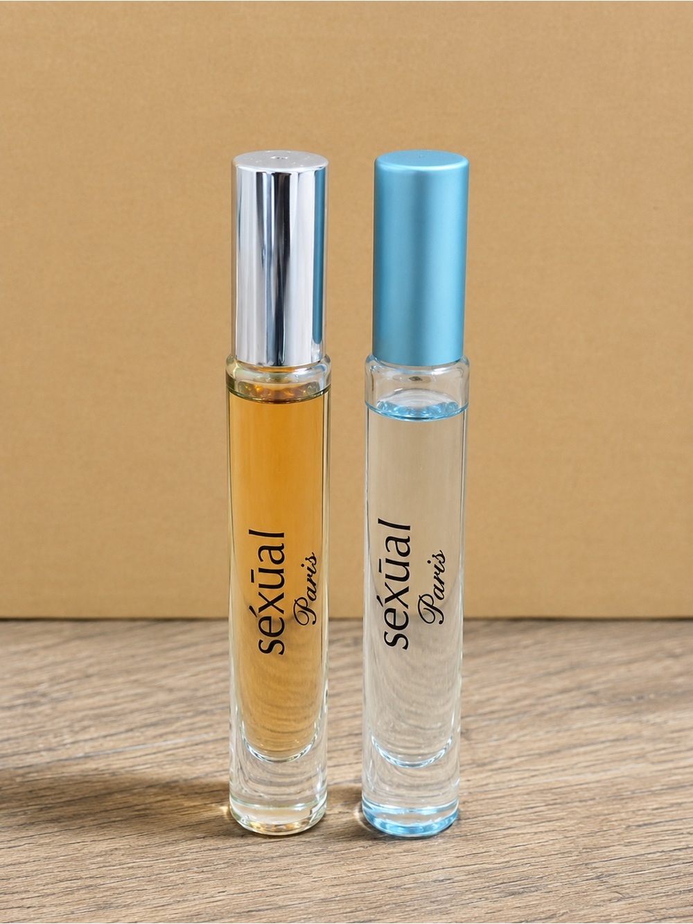 Sexual Paris Rollerball Perfume Duo - Amber & Clear